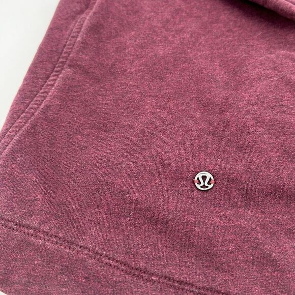 Lululemon Heathered Bordeaux Drama Purple Maroon That’s A Wrap Snap Jacket 6 - Picture 8 of 10